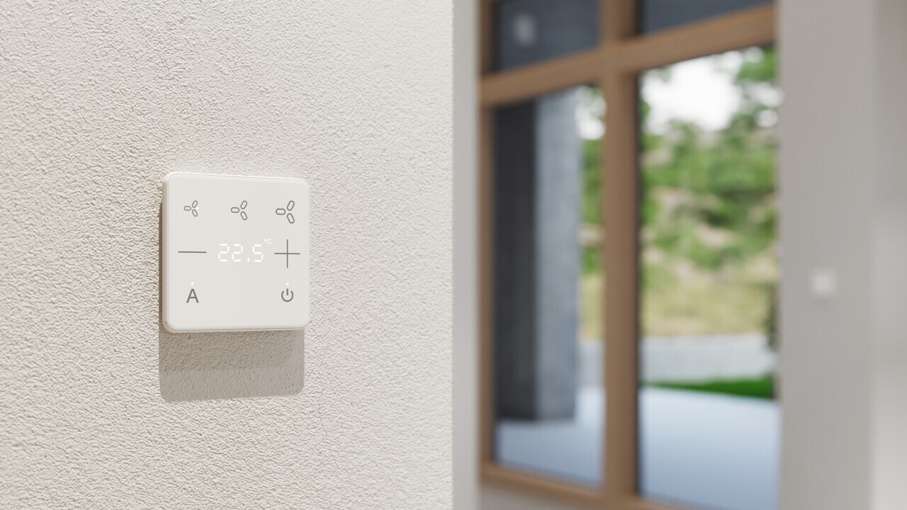 Contrôleur d'ambiance KNX eTR 102 FC de Elsner Elektronik