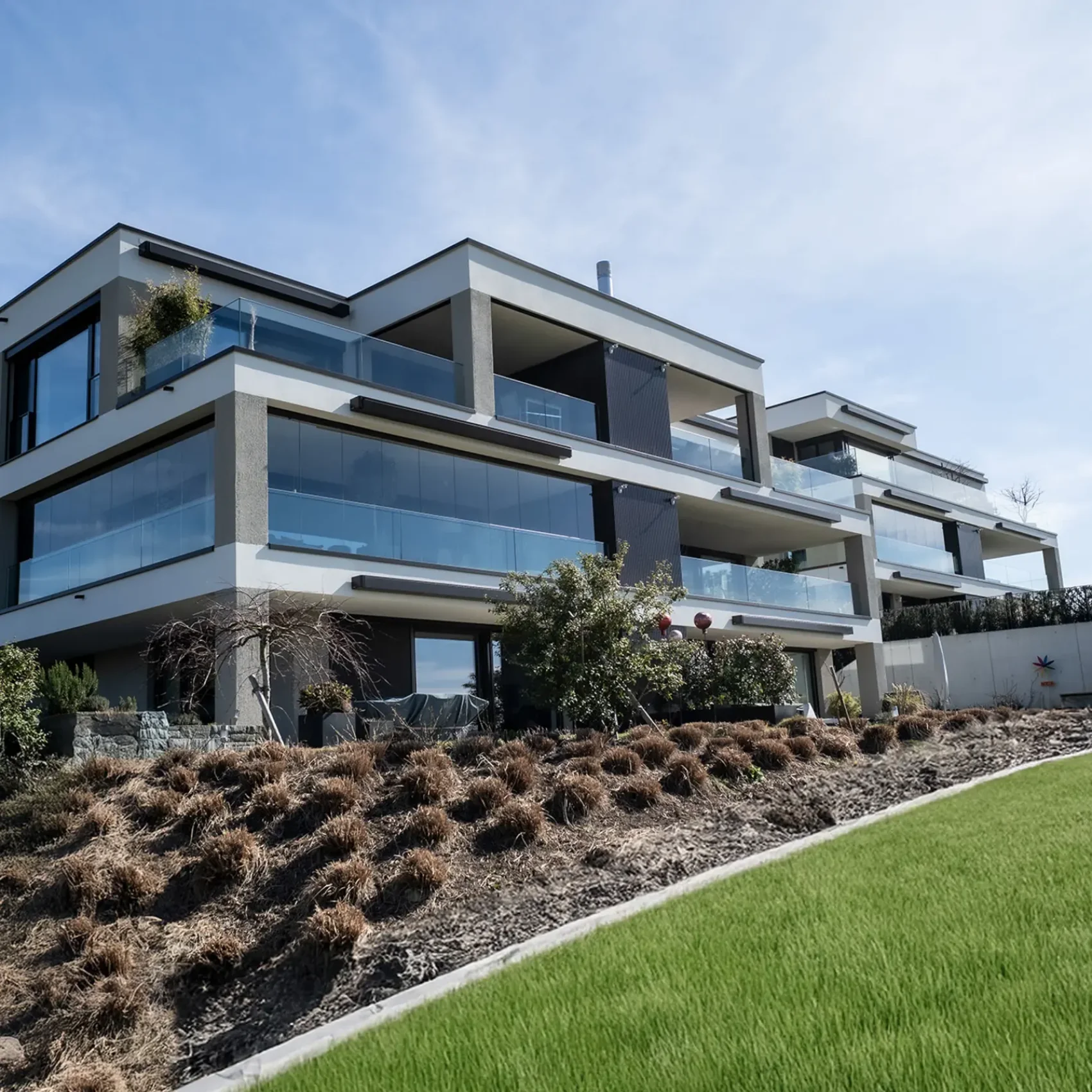 Bâtiment Minergie à Russikon